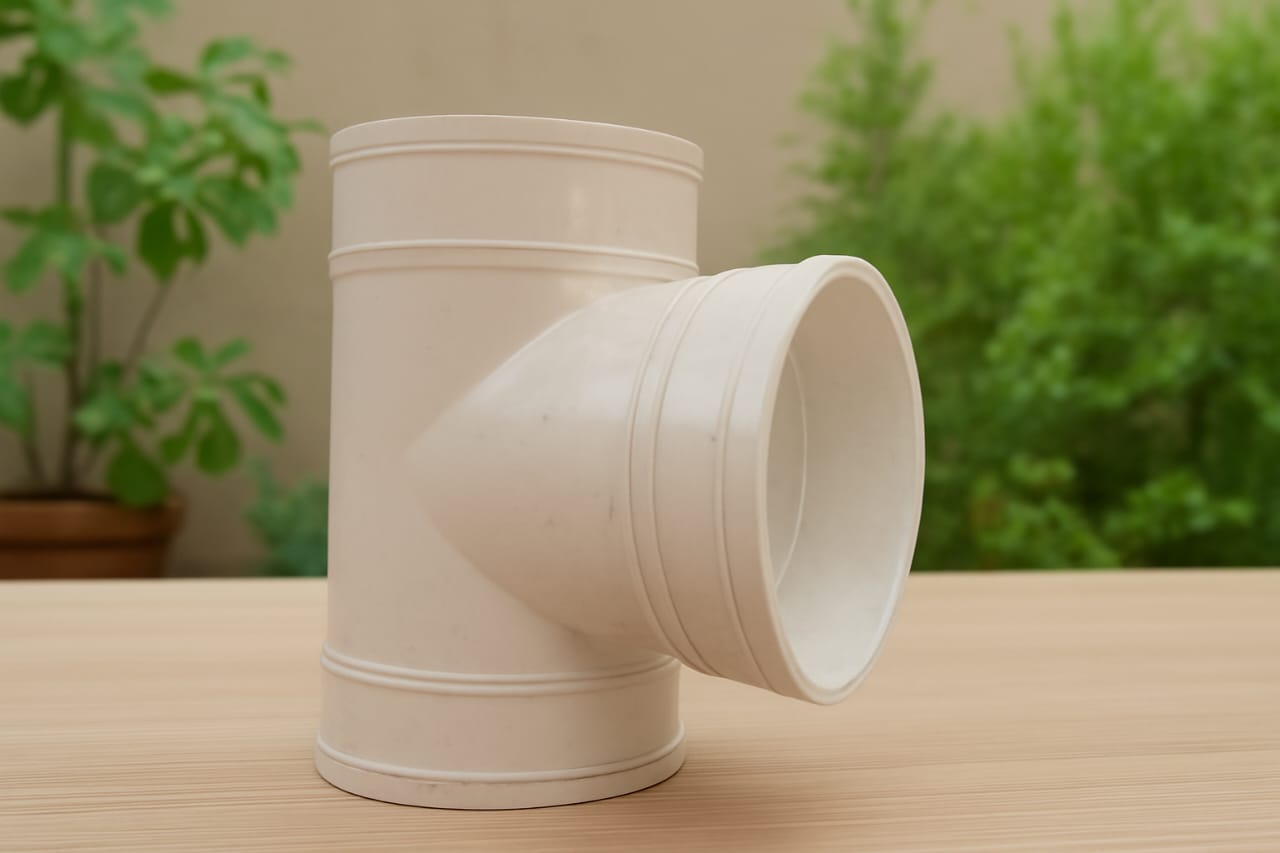 SWR uPVC ৮" প্লেন টি 200mm